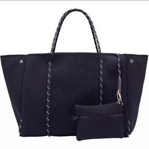 Women Tote Crossbody Bag Big Shopping Neoprene Bag